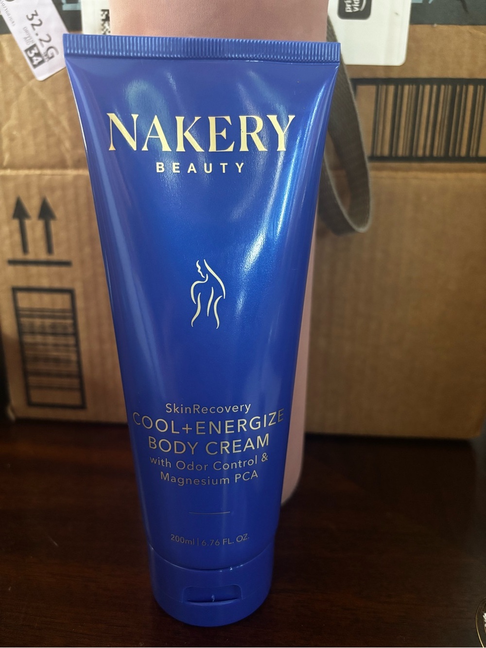 Nakery Beauty Cool + Energize Body Cream — Blue